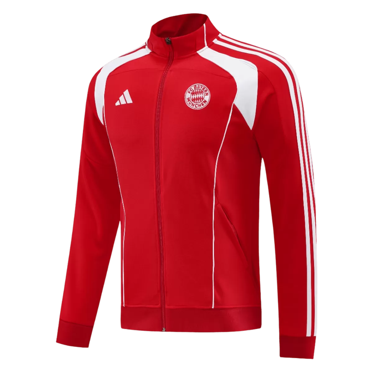 25-26 Bayern Munich Anthem Jacket Kit Red - view 6