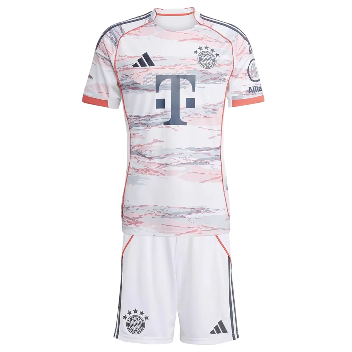 25-26 Bayern Munich Away Soccer Kids Full Kit - view 5