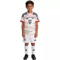 25-26 Bayern Munich Away Soccer Kids Full Kit - view 3