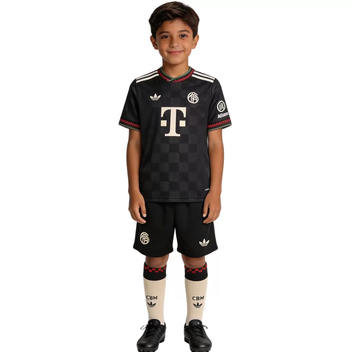 25-26 Bayern Munich Third Away Soccer Kids Full Kit - view 4
