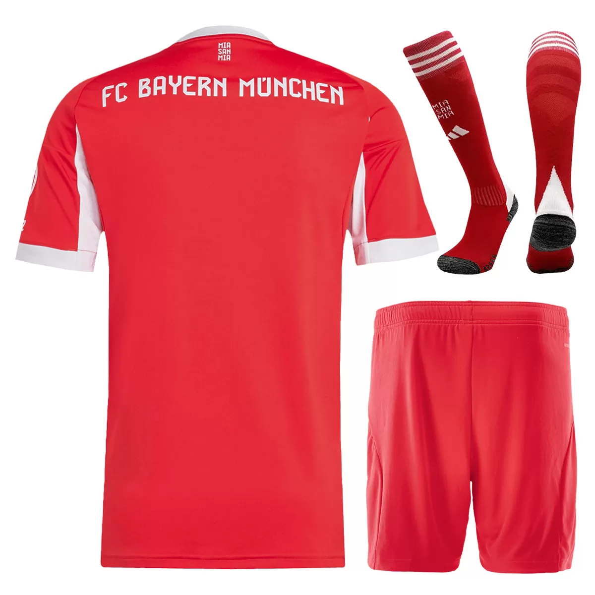 25-26 Bayern Munich Home Football Full Kit Jersey+Shorts+Socks - view 3