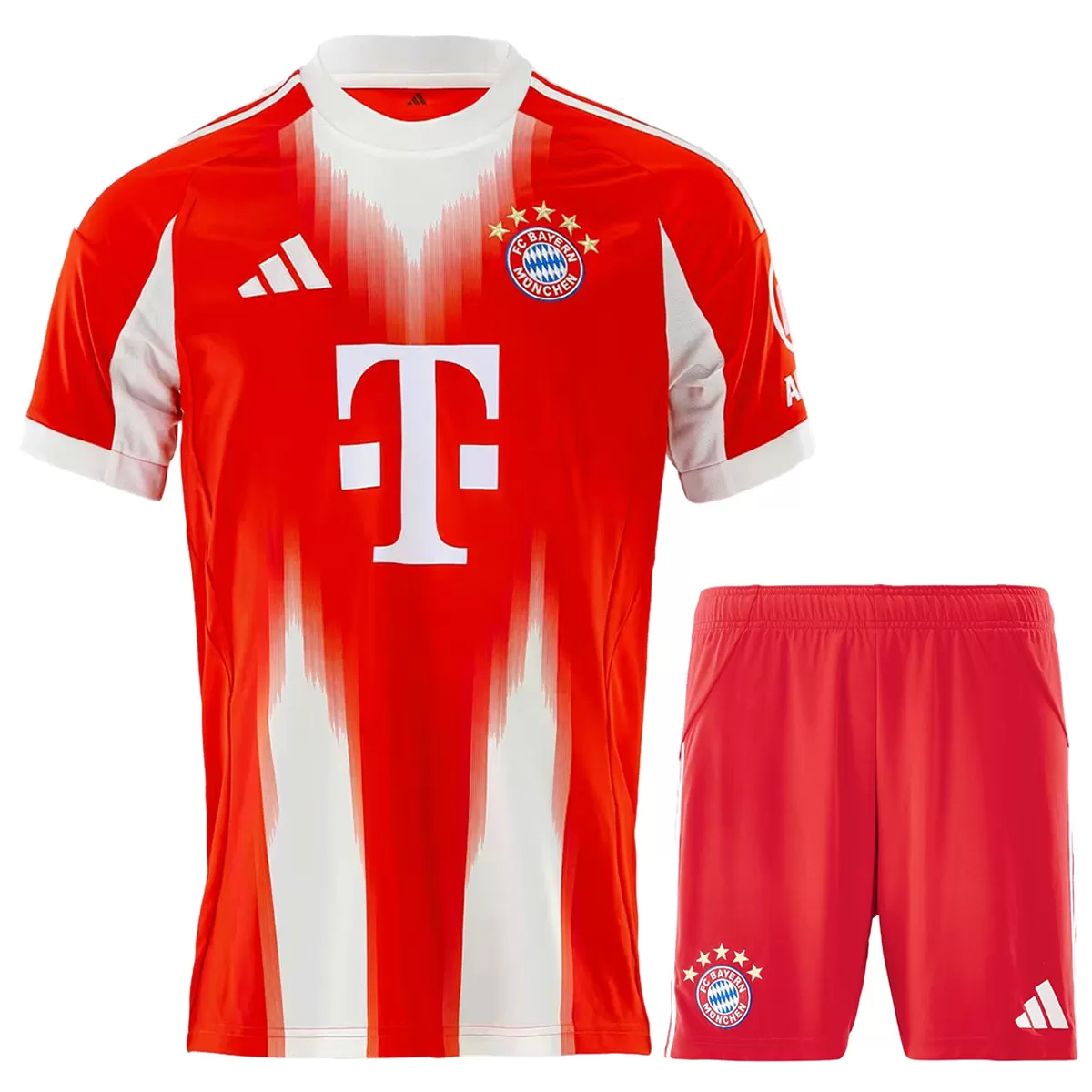 25-26 Bayern Munich Home Football Full Kit Jersey+Shorts+Socks - view 4