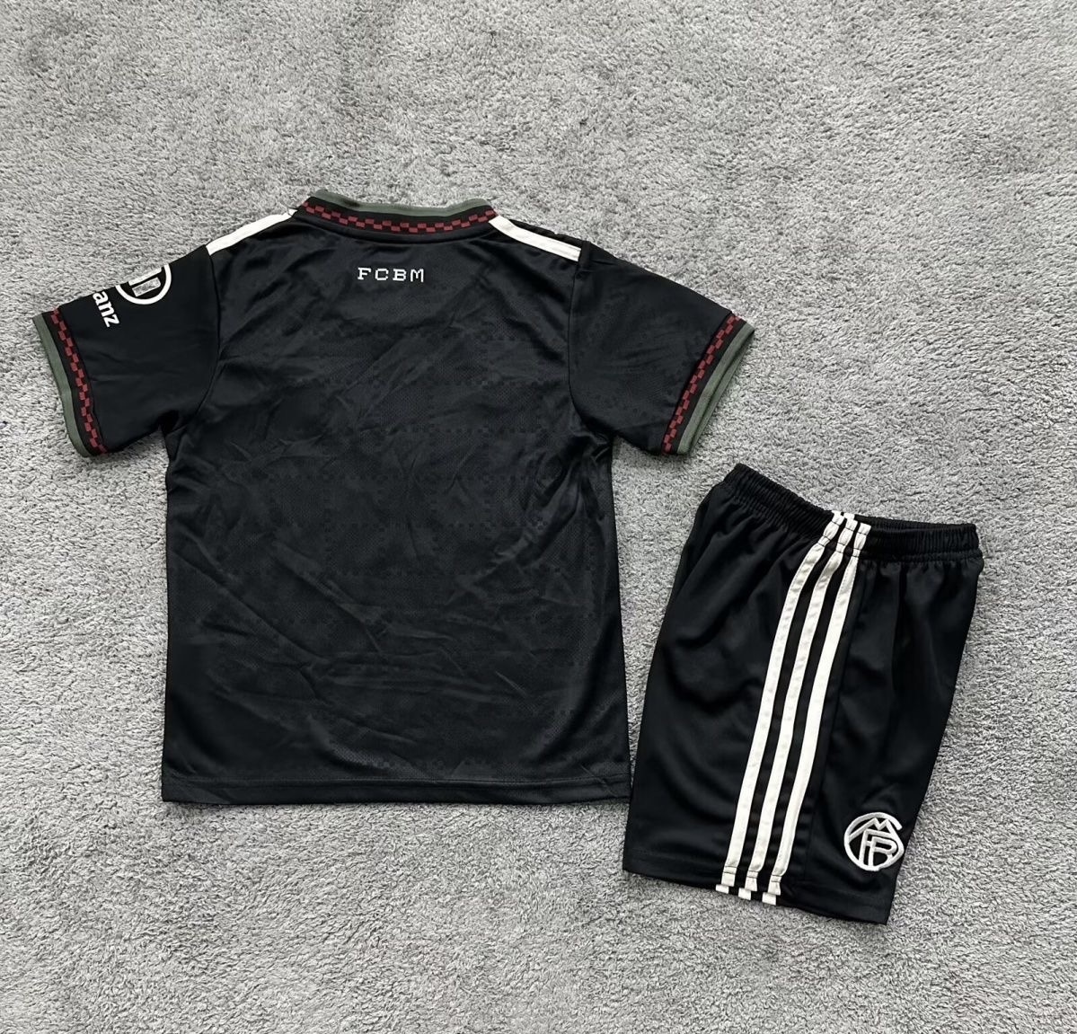 25-26 Bayern Munich Third Away Soccer Kids Kit Jersey+Shorts - view 3