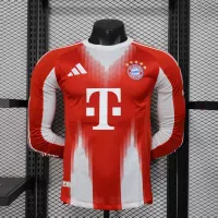 25-26 Bayern Munich Home Football Player Jersey Long Sleeve - view 1