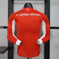 25-26 Bayern Munich Home Football Player Jersey Long Sleeve - view 3