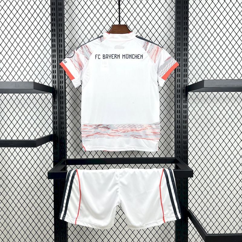 25-26 Bayern Munich Away Soccer Kids Kit Jersey+Shorts - view 3