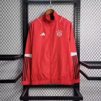 2023 Windbreaker Football Jersey Bayern Munich Red 1:1 Thai Quality - view 1