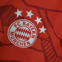 2021/2022 Windbreaker Football Jersey Bayern Munich Red 1:1 Thai Quality - view 4