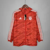 2021/2022 Windbreaker Football Jersey Bayern Munich Red 1:1 Thai Quality - view 8