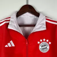 2023-2024 Bayern Munich Reversible Windbreaker （Red-white）Soccer Jersey 1:1 Thai Quality - view 5
