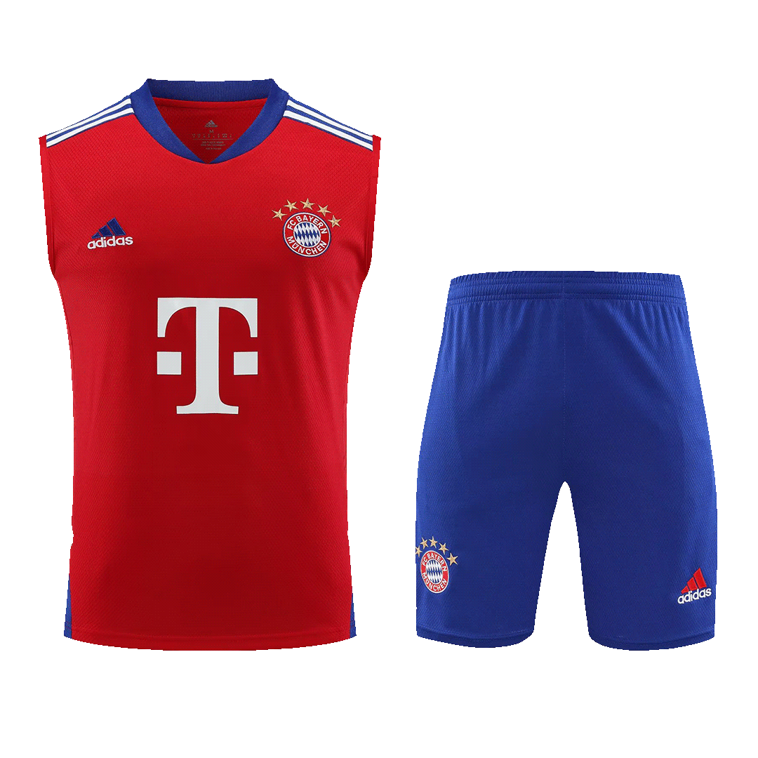 Bayern Munich Sleeveless Training Kit Red 2023/24 - view 6