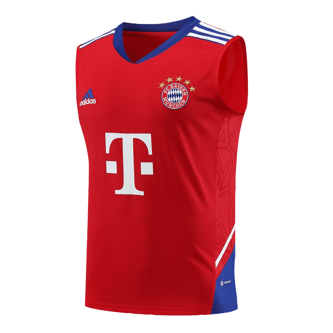 Bayern Munich Sleeveless Training Kit Red 2023/24 - view 11