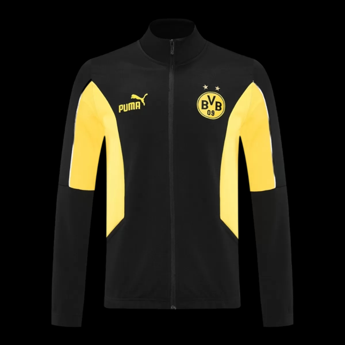 25-26 Borussia Dortmund Training Tracksuit Kit(Jacket+Pants) Yellow - view 6