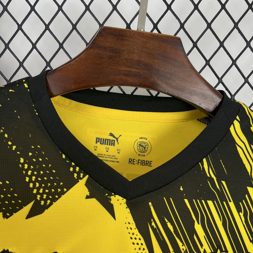 25-26 Borussia Dortmund Home Soccer Jersey - view 7