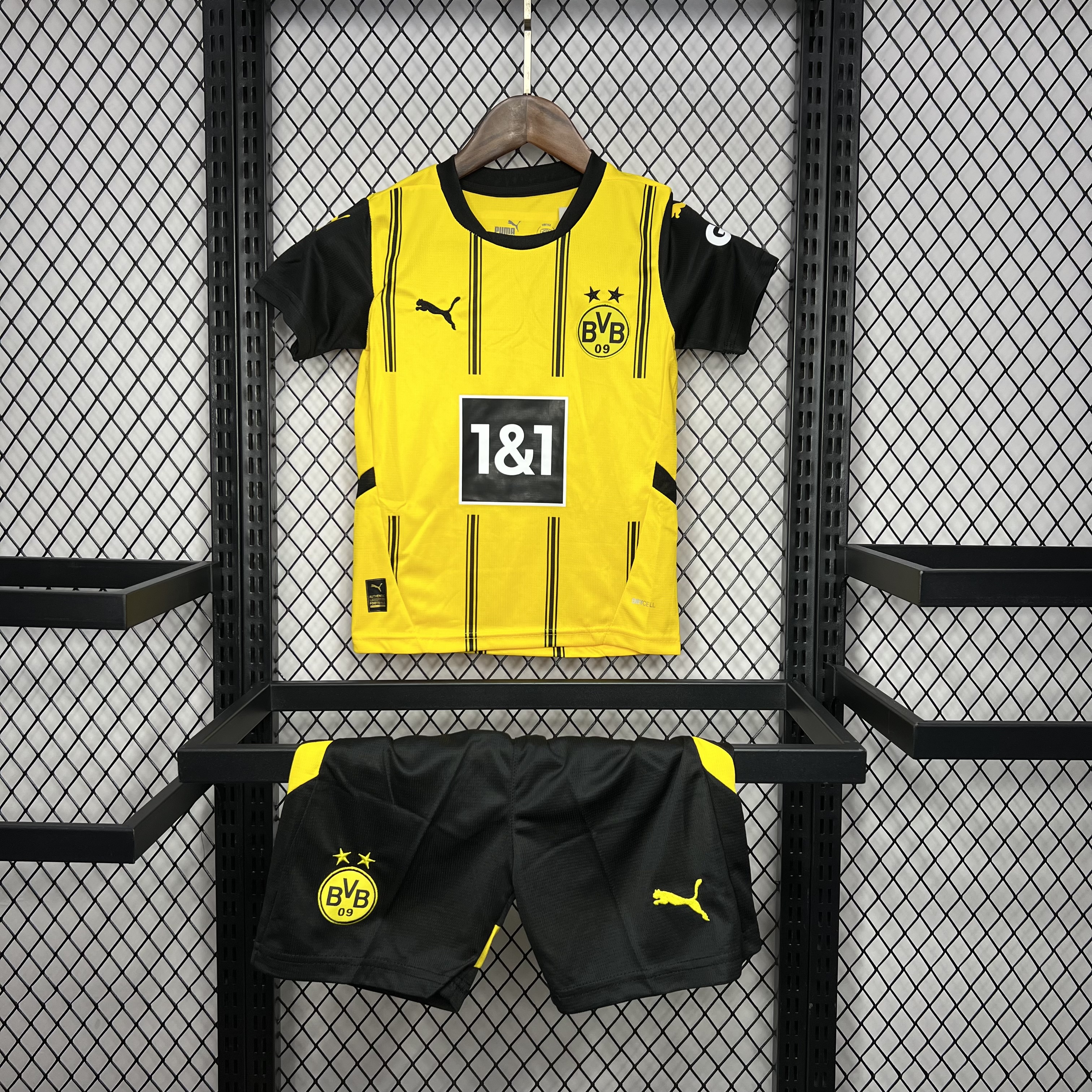 24-25 Borussia Dortmund Home Kids Kit Jersey+Shorts - view 5