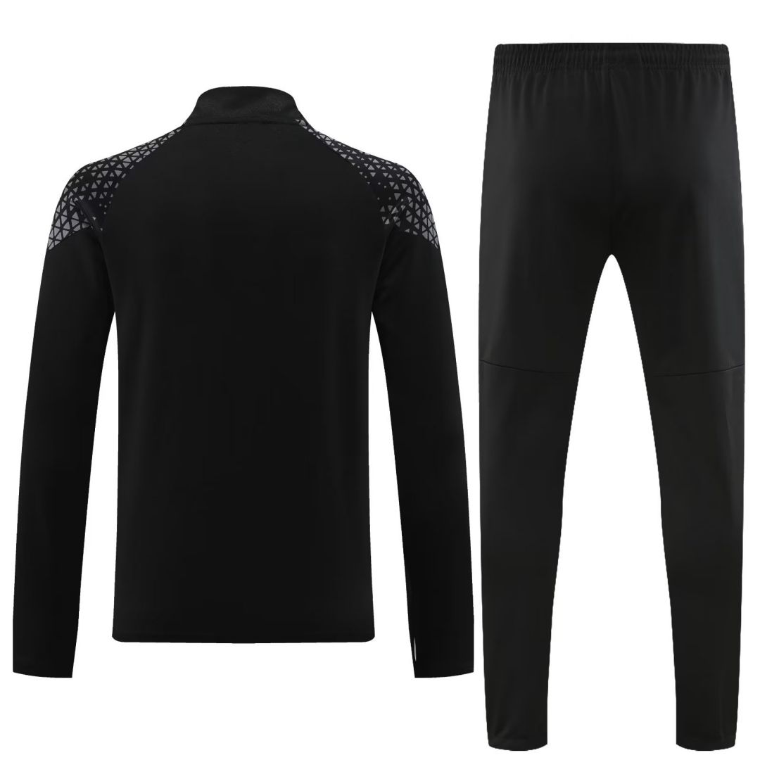 Borussia Dortmund Zipper Sweatshirt Kit(Top+Pants) Black 2023/24 - view 3