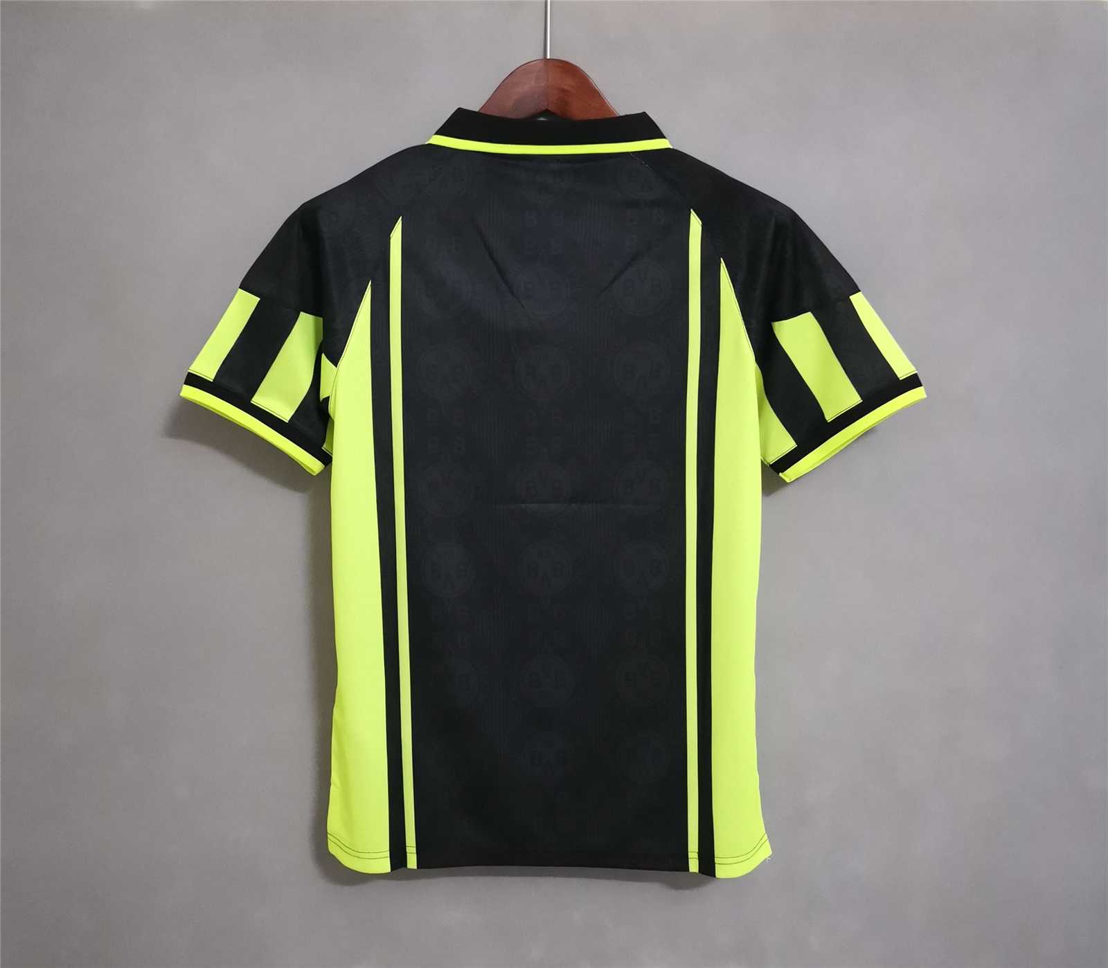 1995-1996 Borussia Dortmund Home Retro Jersey - view 3