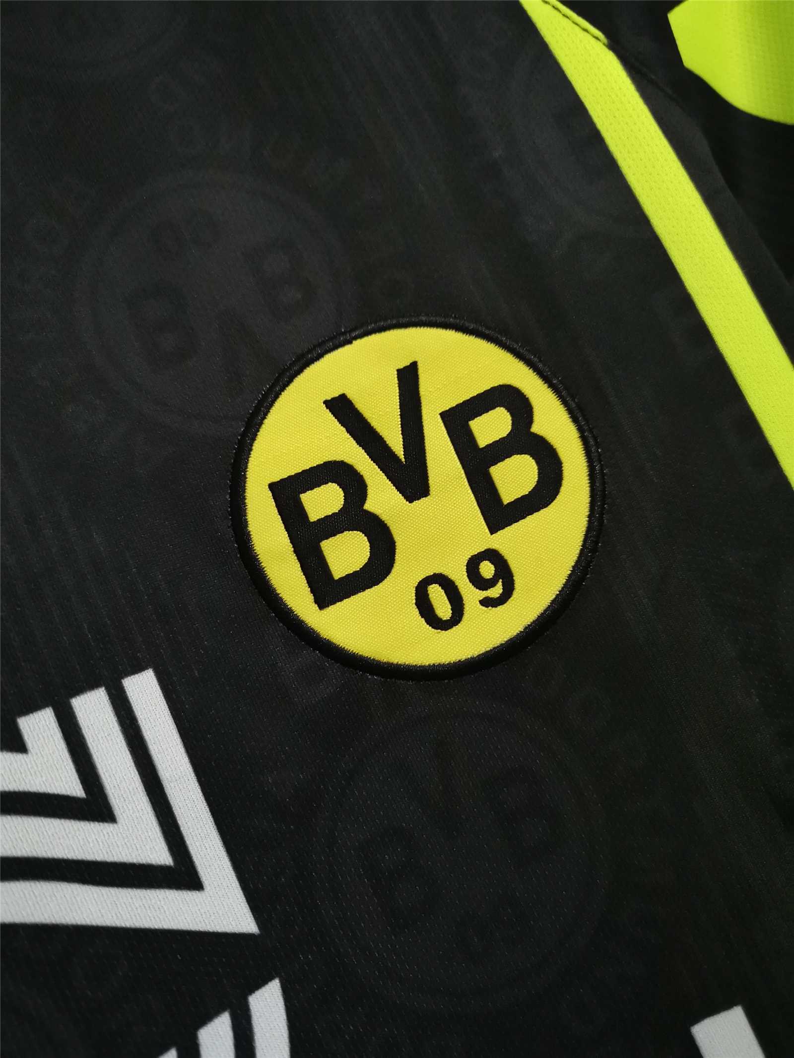1995-1996 Borussia Dortmund Home Retro Jersey - view 6