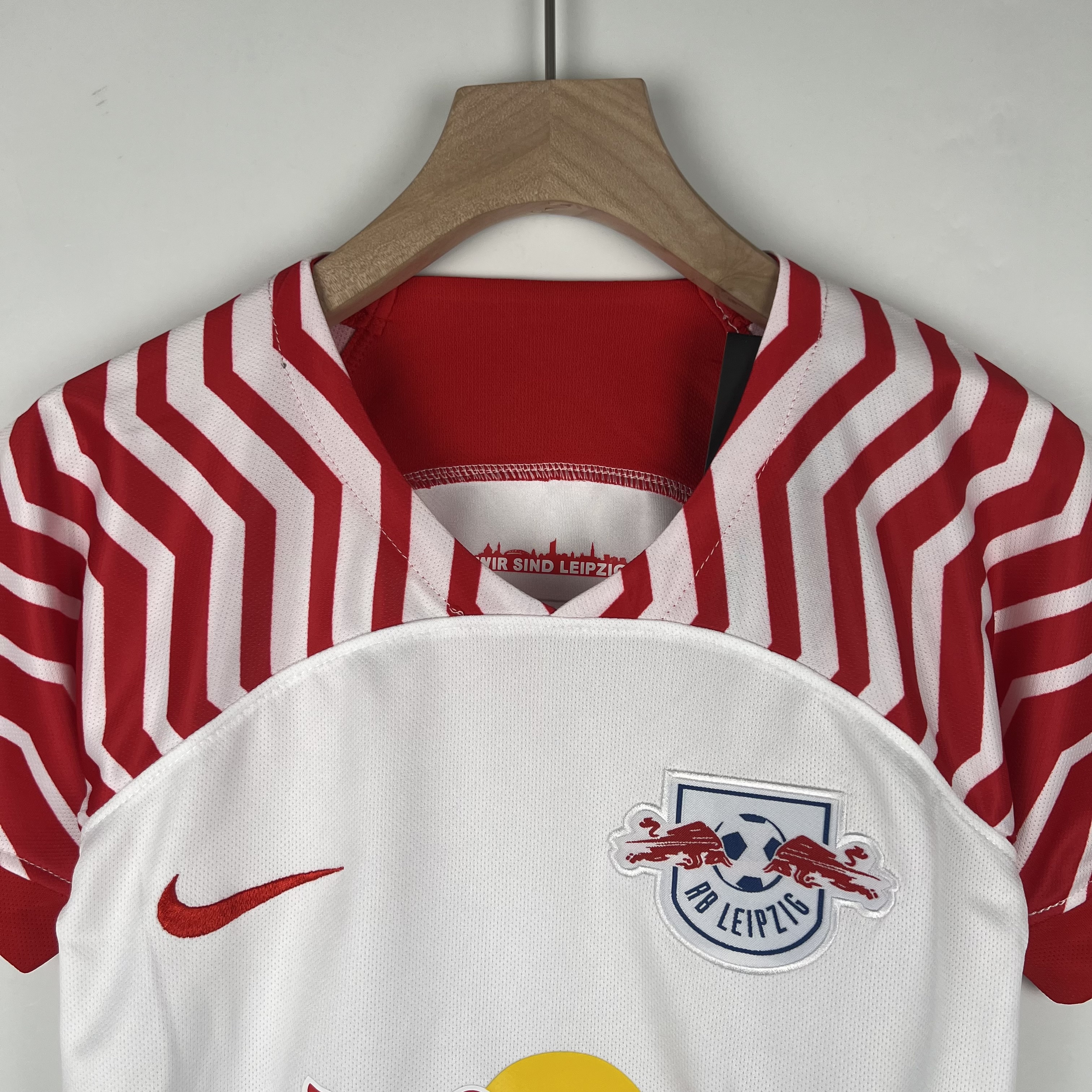 23-24 RB Leipzig Home Kids Kit Jersey+Shorts - view 6