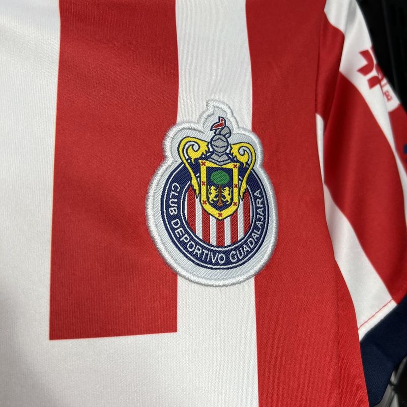 24-25 Chivas  Home Soccer Kids kit Jersey+Shorts - view 3
