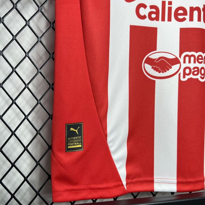 24-25 Chivas  Home Soccer Kids kit Jersey+Shorts - view 5
