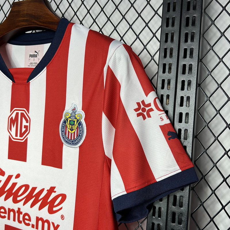 24-25 Chivas  Home Soccer Jersey - view 7