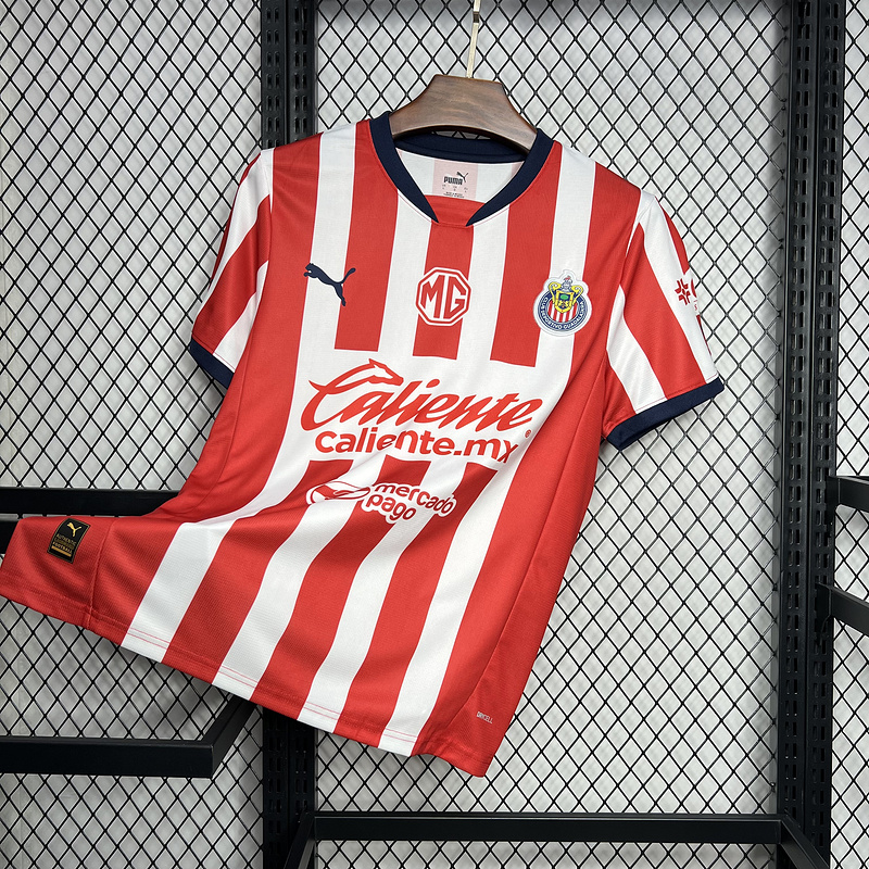 24-25 Chivas  Home Soccer Jersey - view 11