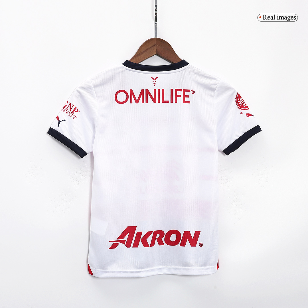 23-24 Chivas  Away Kids Kit Jersey+Shorts - view 14