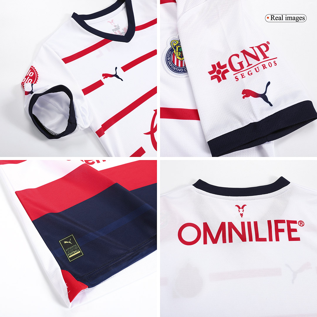 23-24 Chivas  Away Kids Kit Jersey+Shorts - view 10