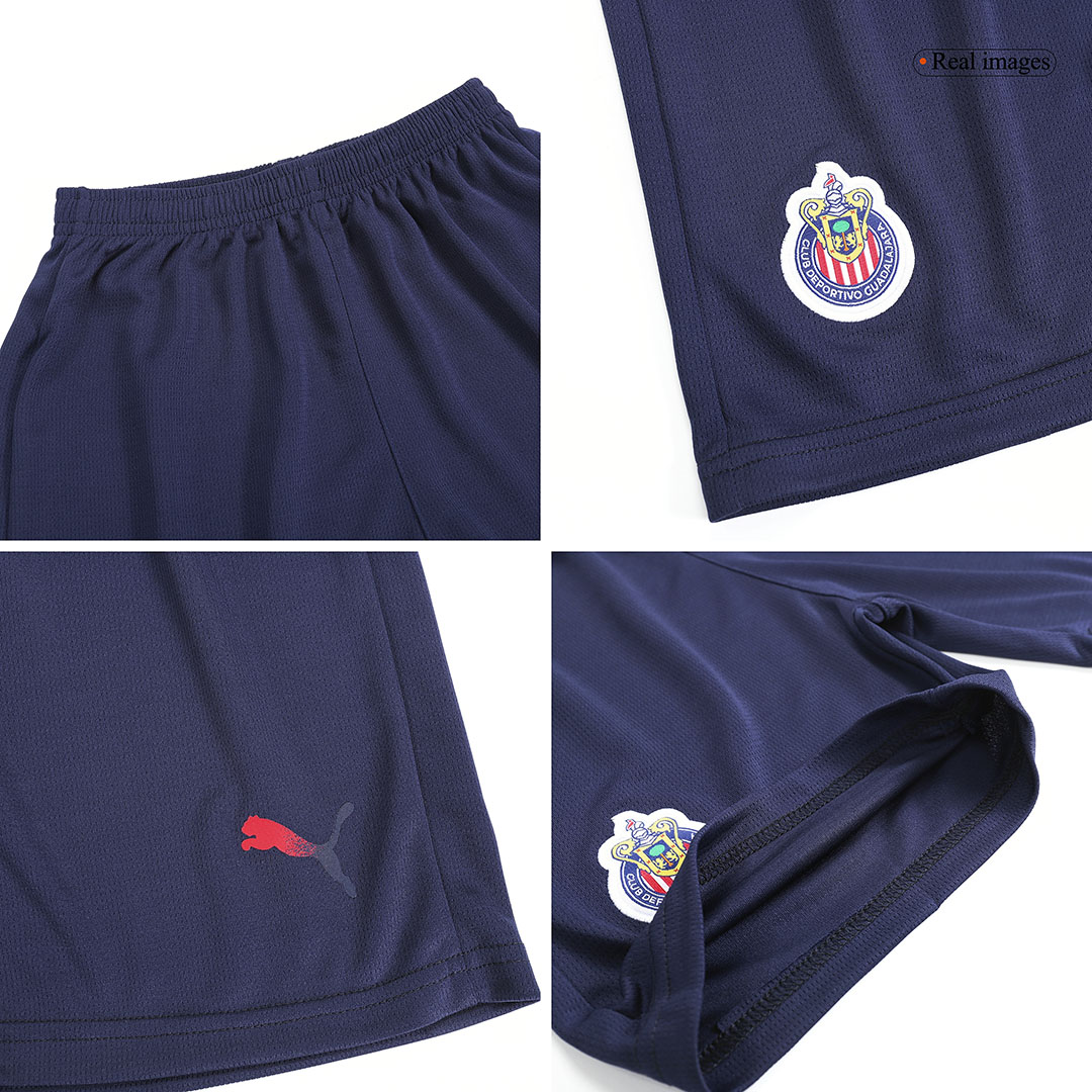 23-24 Chivas  Away Kids Kit Jersey+Shorts - view 11