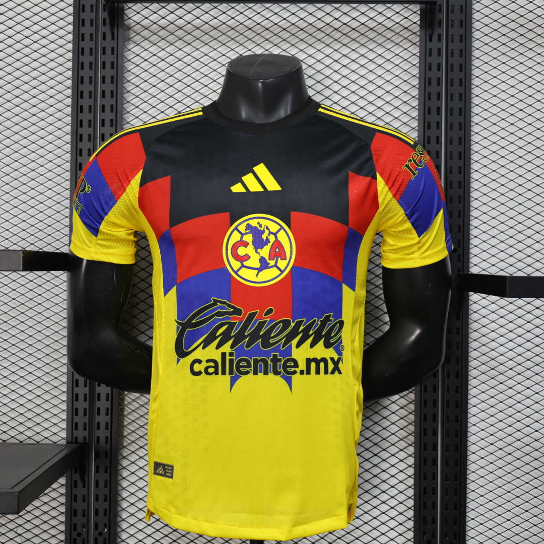 25-26 Club America  Home Soccer Jersey Player Version