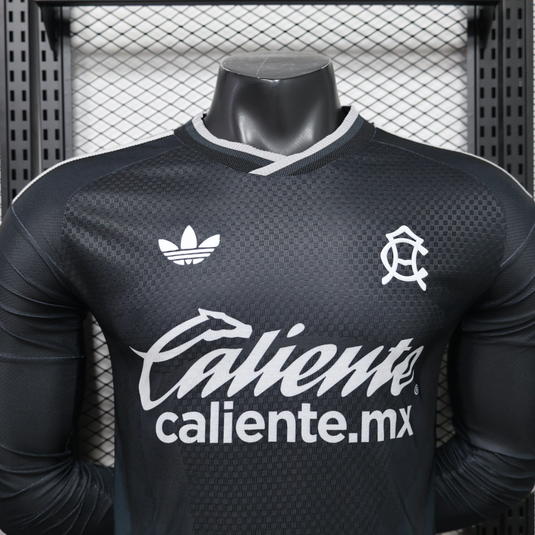 26-27 Club America Away Soccer Jersey Player Version Long Sleeve - view 10