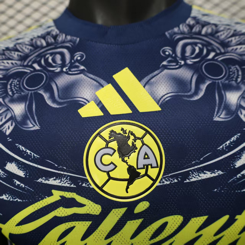 25-26 Club America Away Soccer Jersey Player Version - view 4