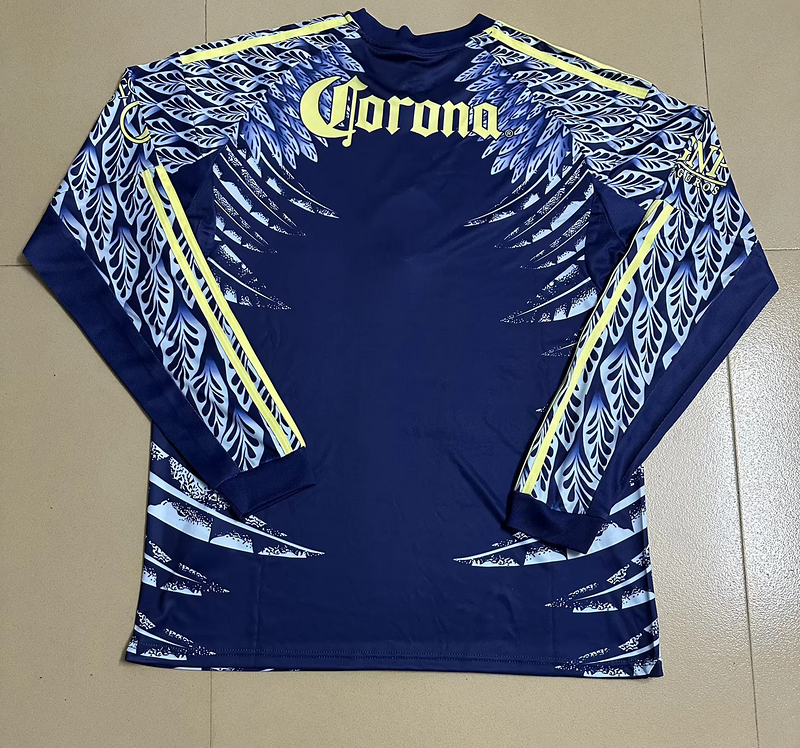 25-26 Club America  Away Soccer Jersey Long Sleeve - view 3
