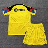 25-26 Club America  Home Soccer Kids Kit Jersey+Shorts - view 3