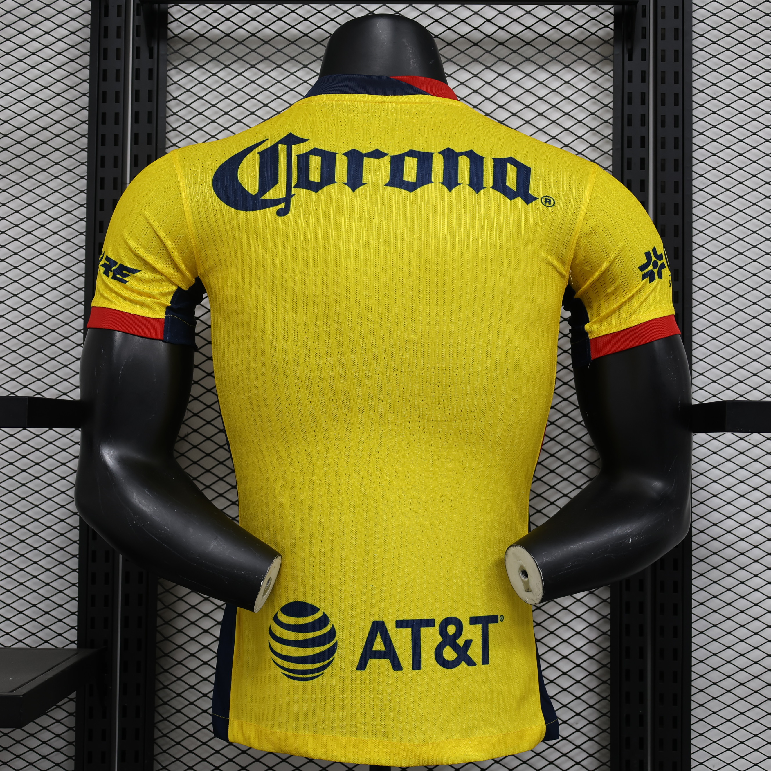 24-25 Club America  Home Soccer Jersey Player Version - view 3