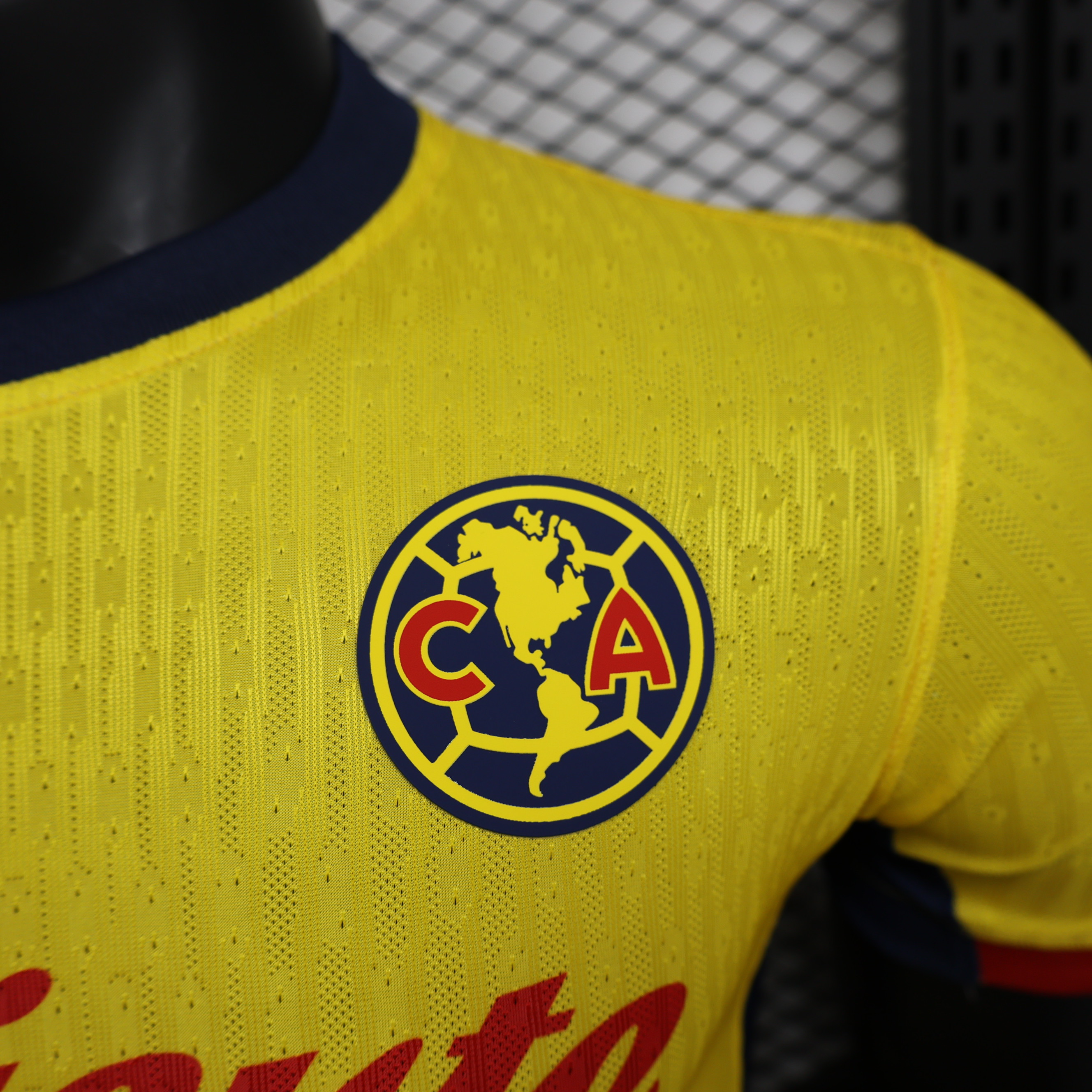 24-25 Club America  Home Soccer Jersey Player Version - view 9
