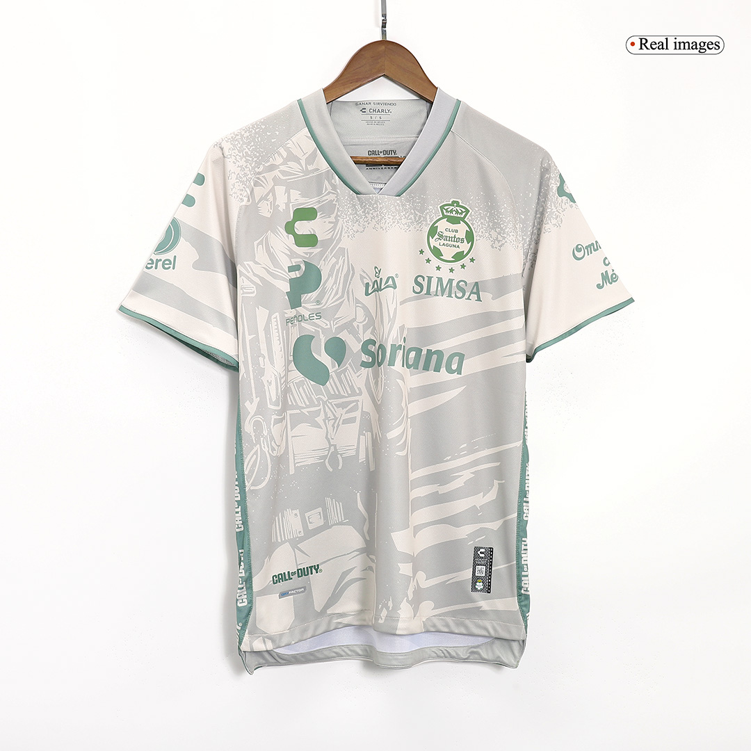 23-24 Santos Laguna All of Duty Third Away Jersey Fan Version - view 4