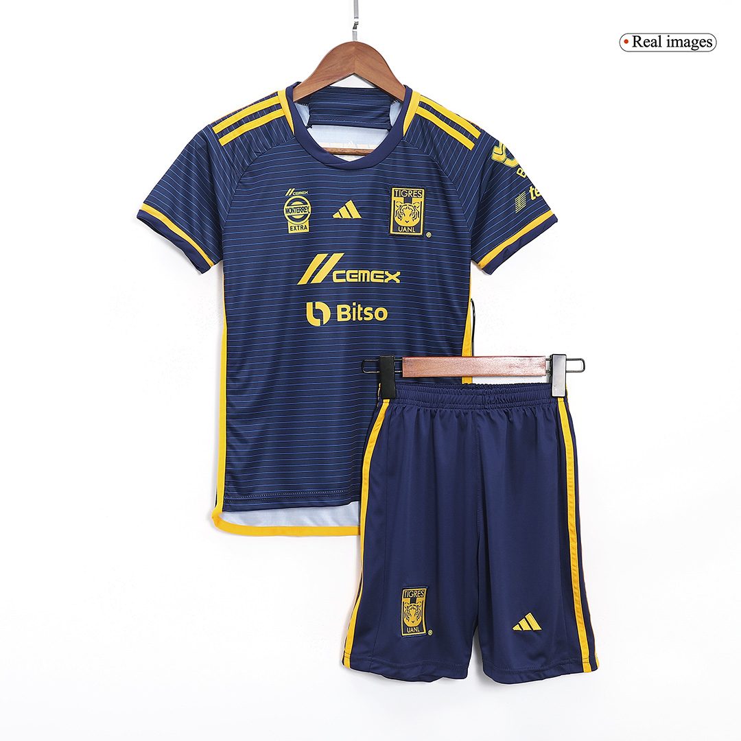 23-24 Tigres UANL  Away Kids Kit Jersey+Shorts