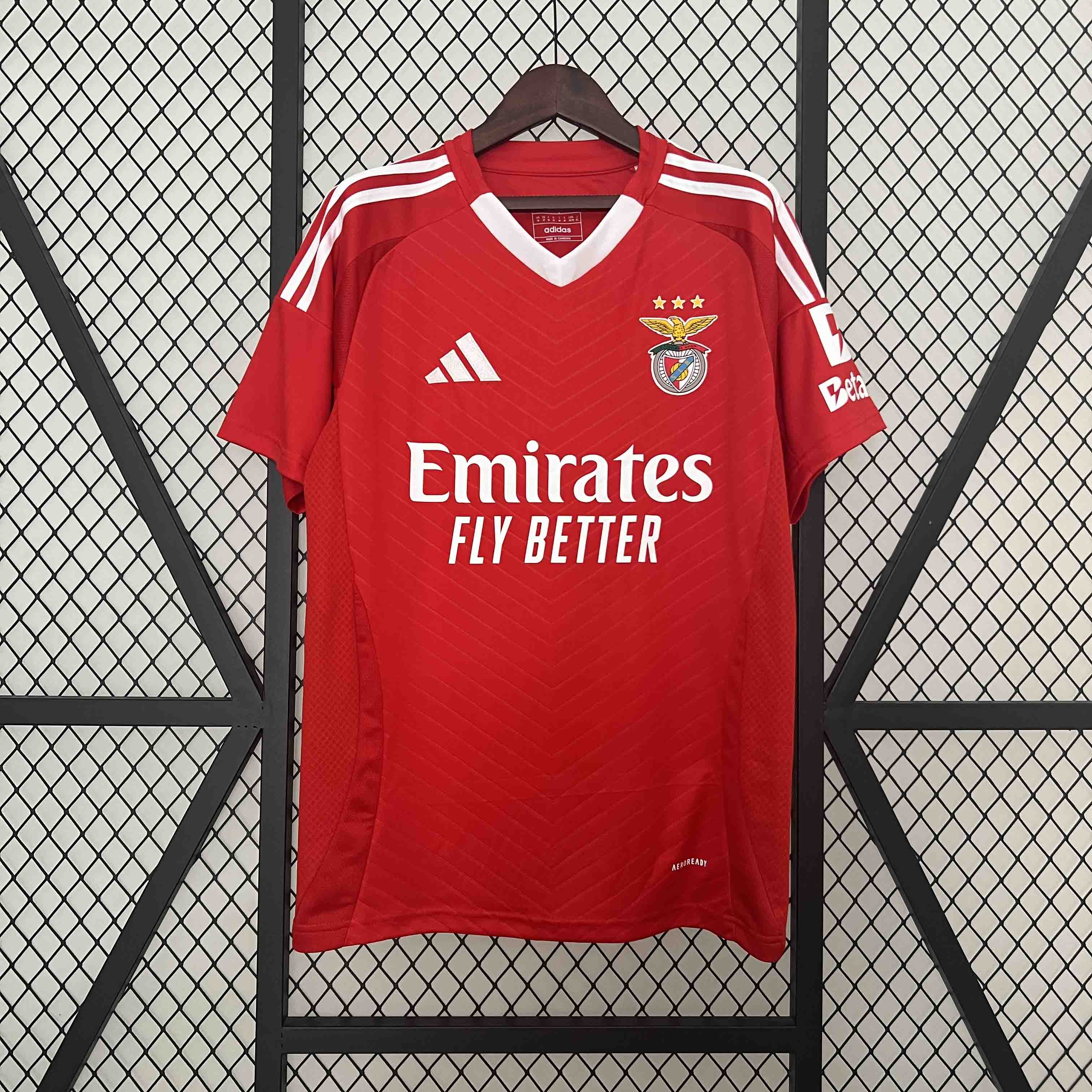 24-25 Benfica  Home Football Jersey