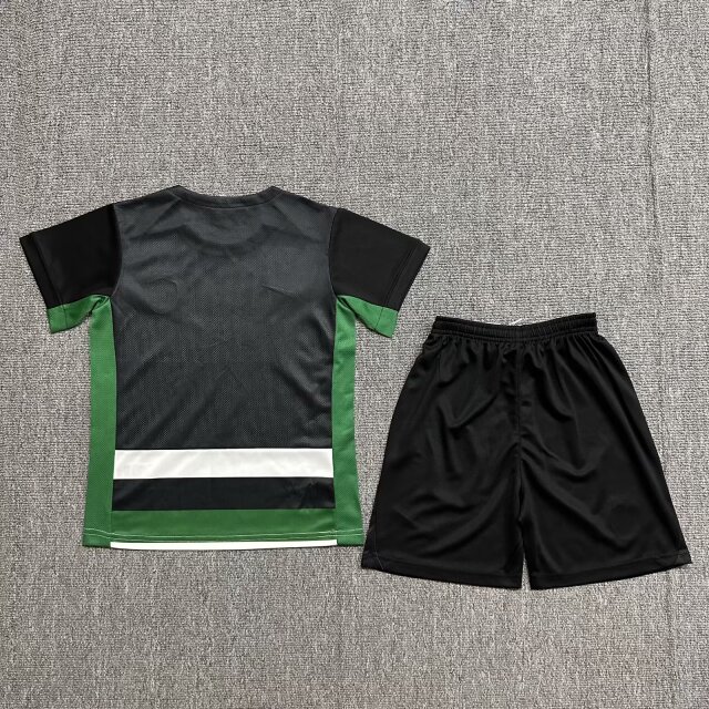 24-25 Sporting CP  Home Soccer Kids Kit Jersey+Shorts - view 3