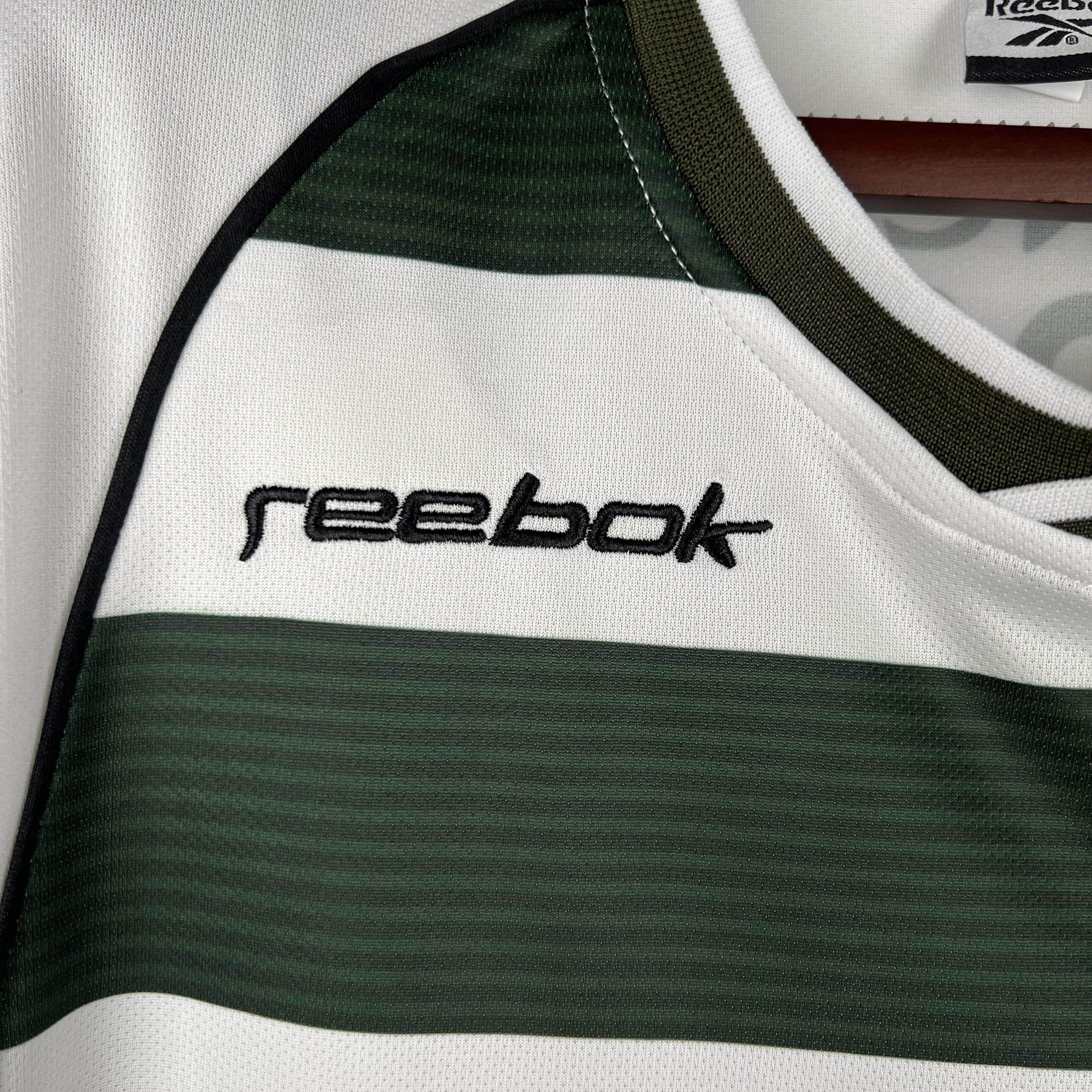 2001/03 Sporting CP  Home Retro Jersey Long Sleeve - view 5