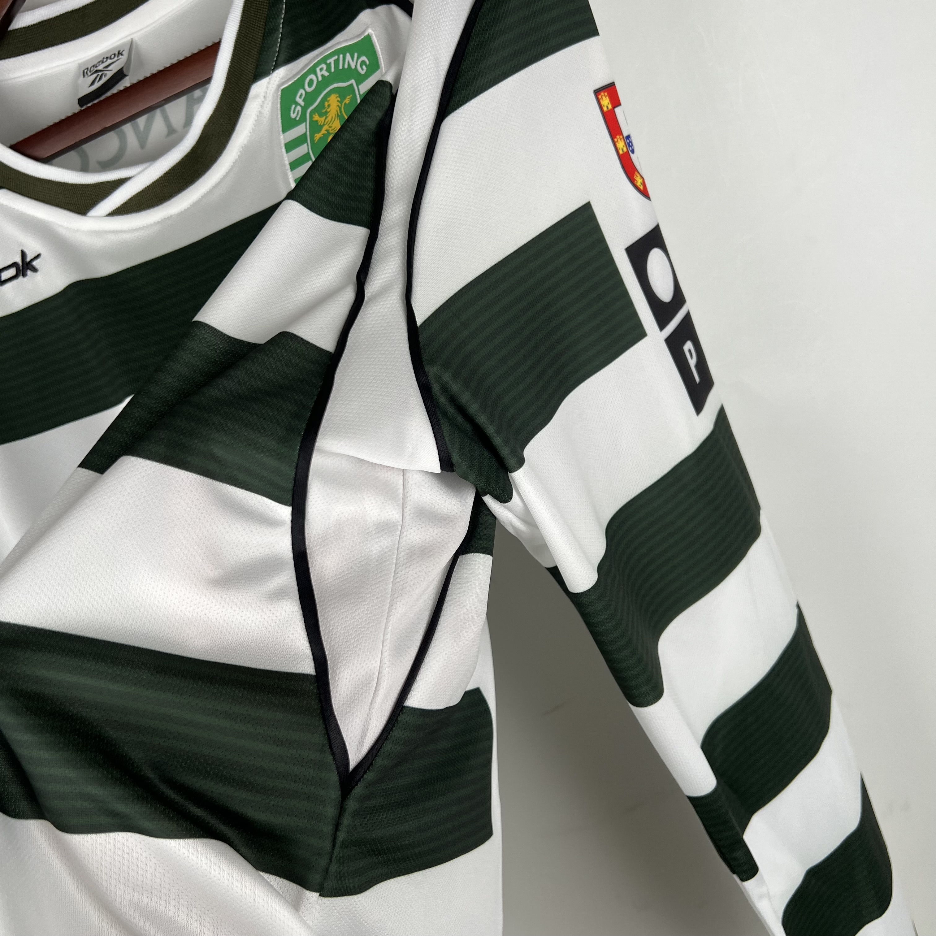 2001/03 Sporting CP  Home Retro Jersey Long Sleeve - view 9