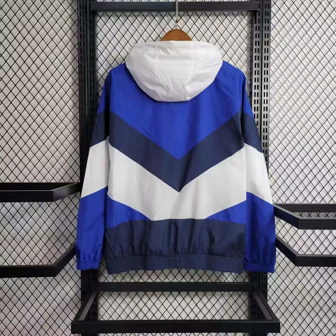 2023 Corinthians Windbreaker Blue Soccer Jersey 1:1 Thai Quality - view 3