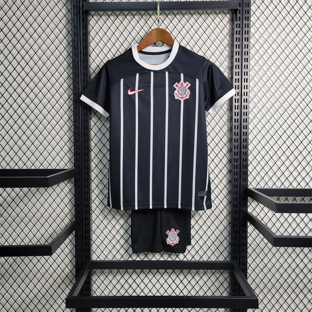 23-24 Corinthians  Away Kids Kit Jersey+Shorts