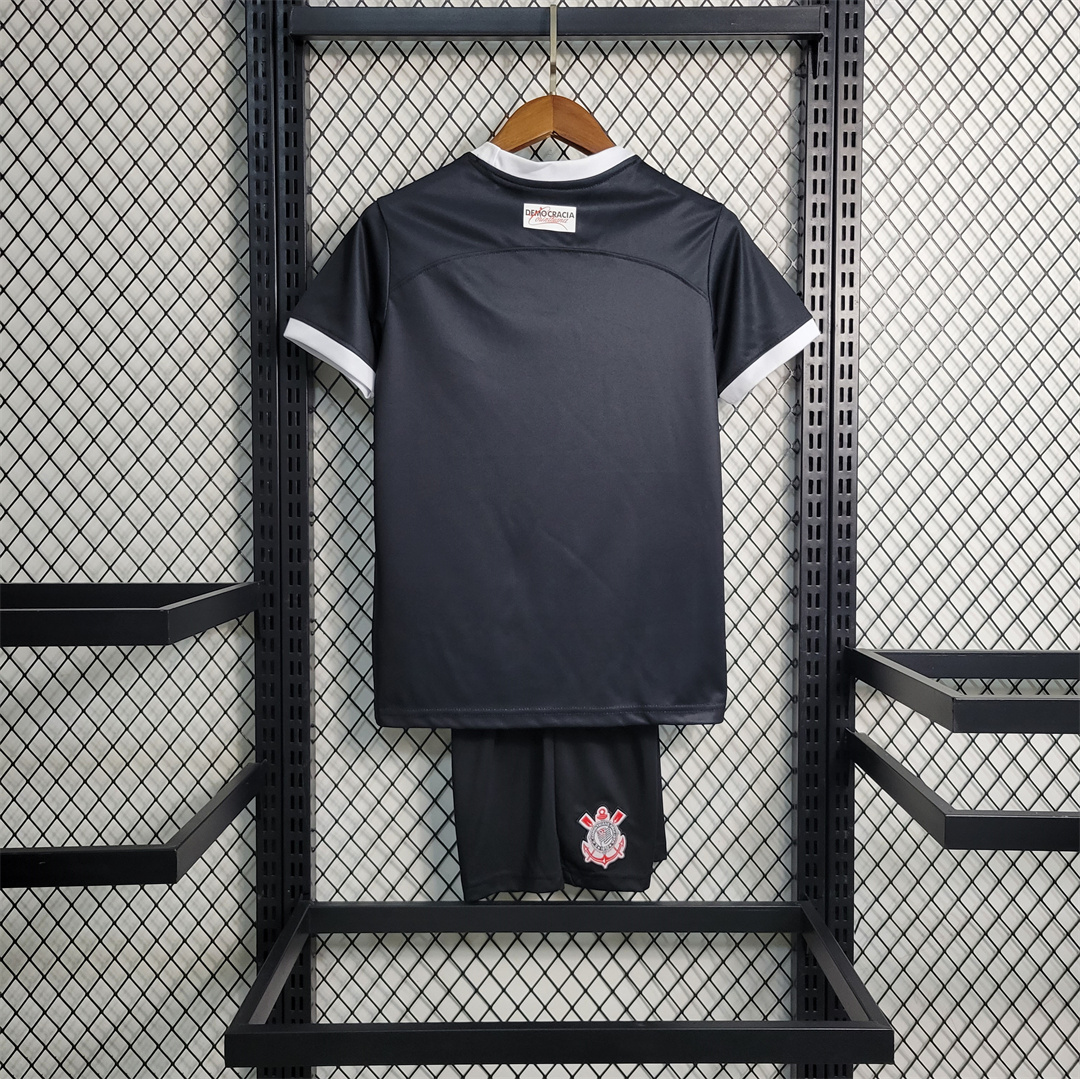 23-24 Corinthians  Away Kids Kit Jersey+Shorts - view 3