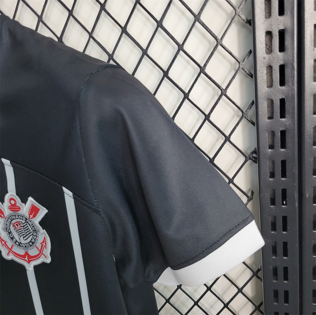 23-24 Corinthians  Away Kids Kit Jersey+Shorts - view 10