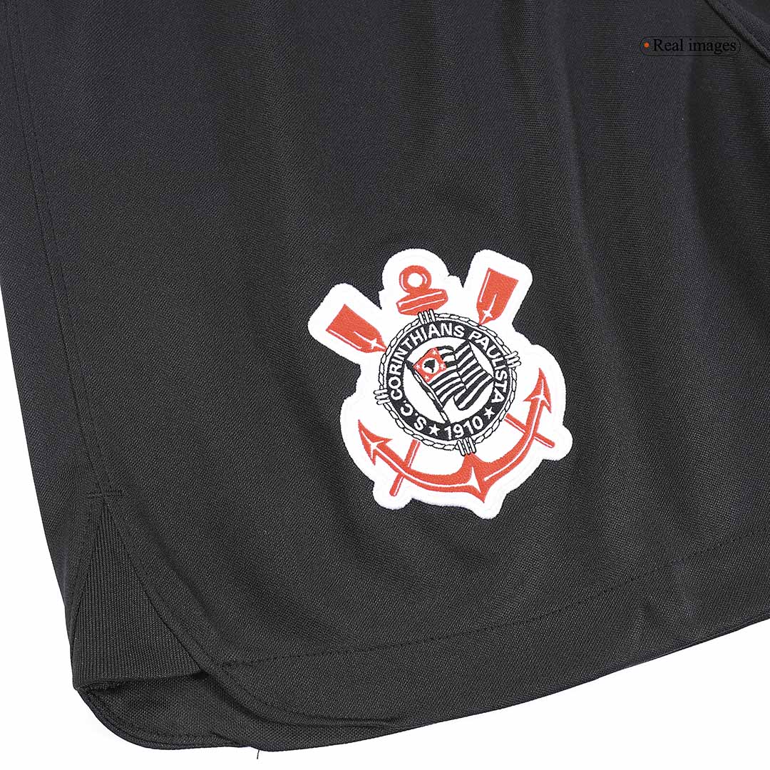 23-24 Corinthians Home Soccer Shorts - view 4