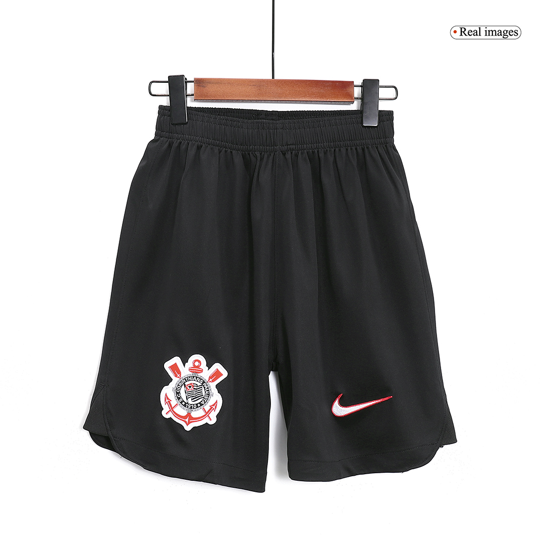 23-24 Corinthians Home Soccer Shorts - view 9