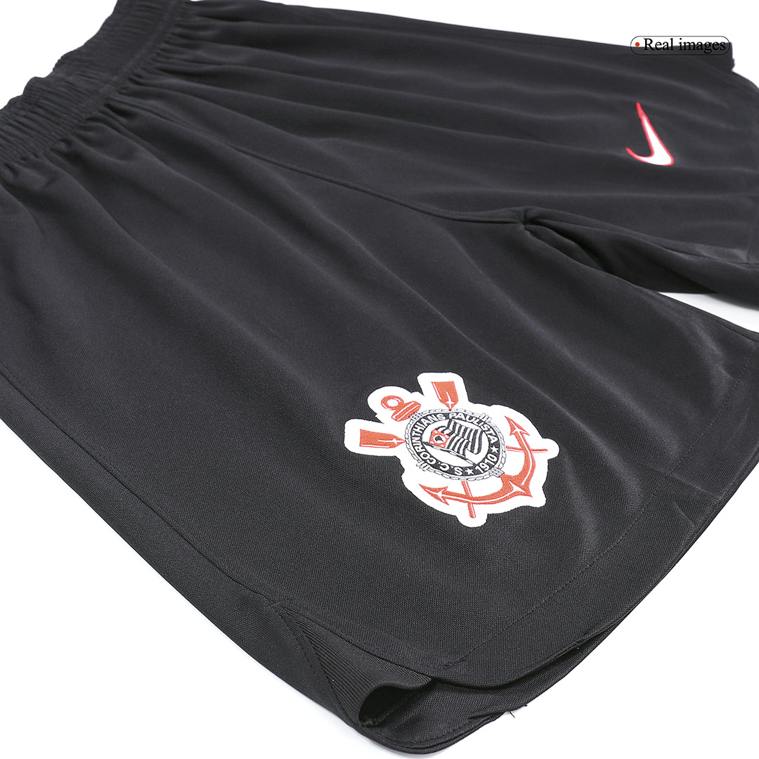 23-24 Corinthians Home Soccer Shorts - view 10